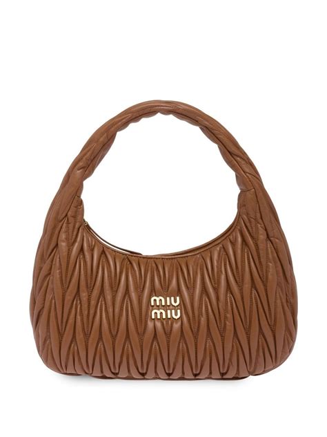 miu miu big shoulder bag|Miu Miu Large Wander Matelassé Shoulder Bag .